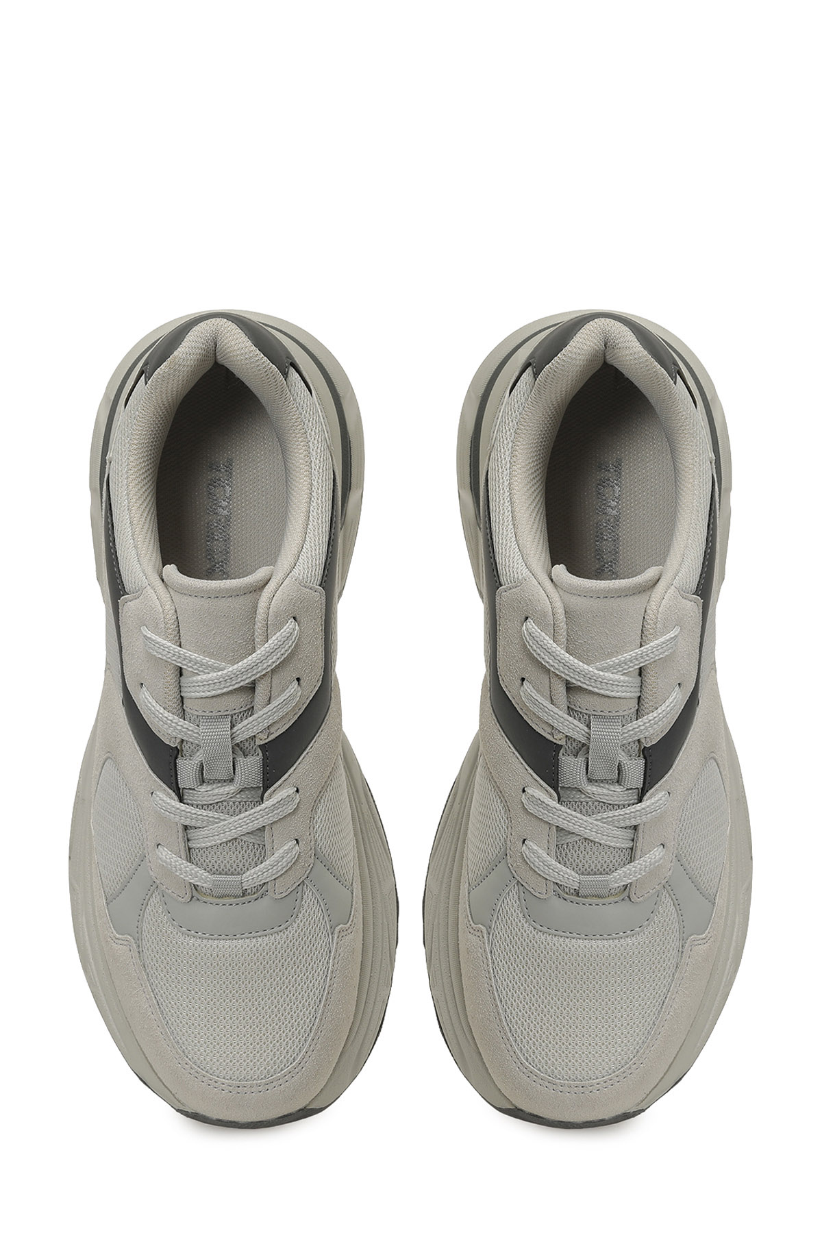 Torex Torex Gri KANYE 6FX Taş Rengi Erkek Spor Ayakkabı Flo'da! Gri - 5. görsel