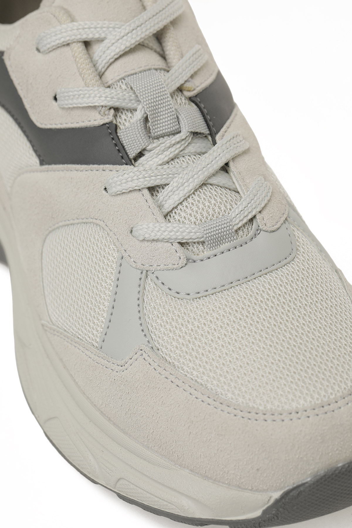 Torex Torex Gri KANYE 6FX Taş Rengi Erkek Spor Ayakkabı Flo'da! Gri - 8. görsel