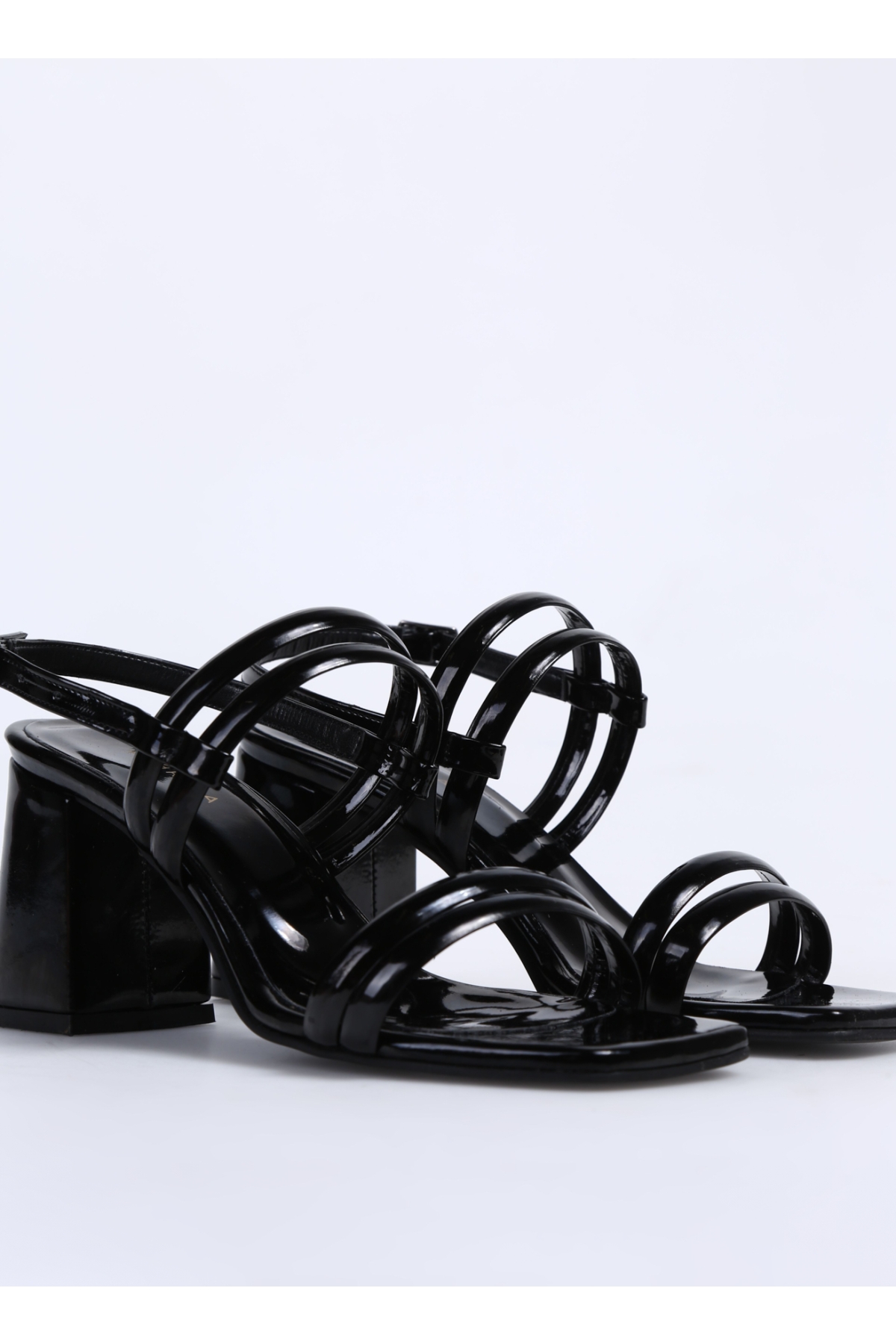 Fabrika Fabrika Siyah Kadın Topuklu Sandalet LUMIR Topuklu Ayakkabı | Flo Siyah - 6. görsel