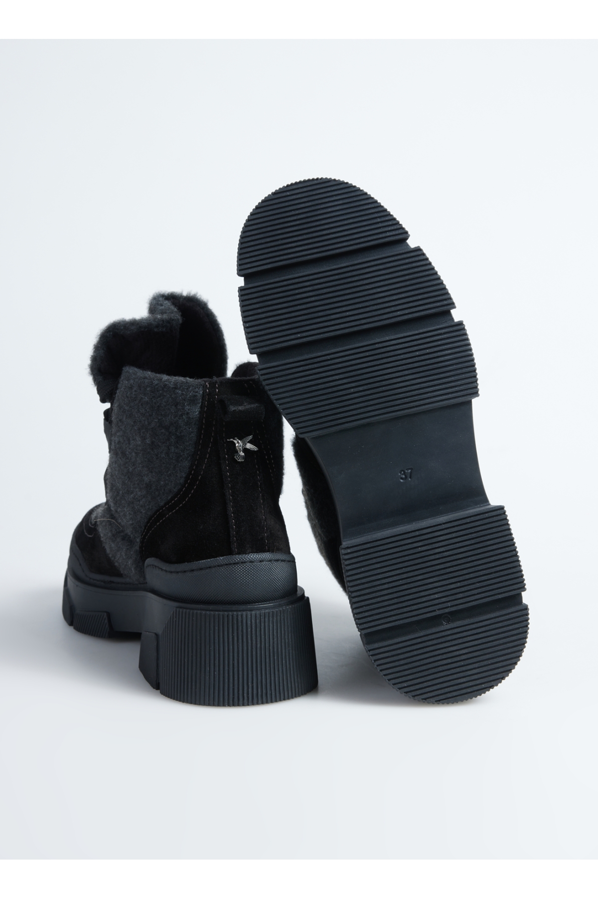 Fabrika Fabrika Siyah Kadın Bot D-ELMIRA | Flo Siyah - 5. görsel