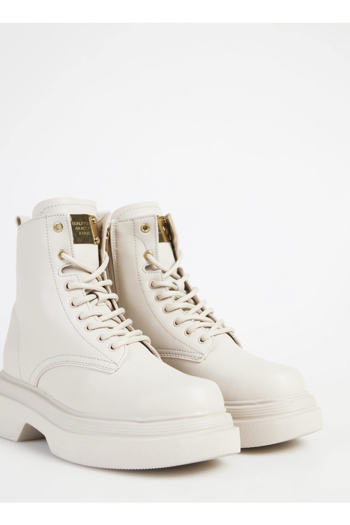 Fabrika Fabrika Bej Kadın Bot COSTANZA | Flo Bej - 3. görsel