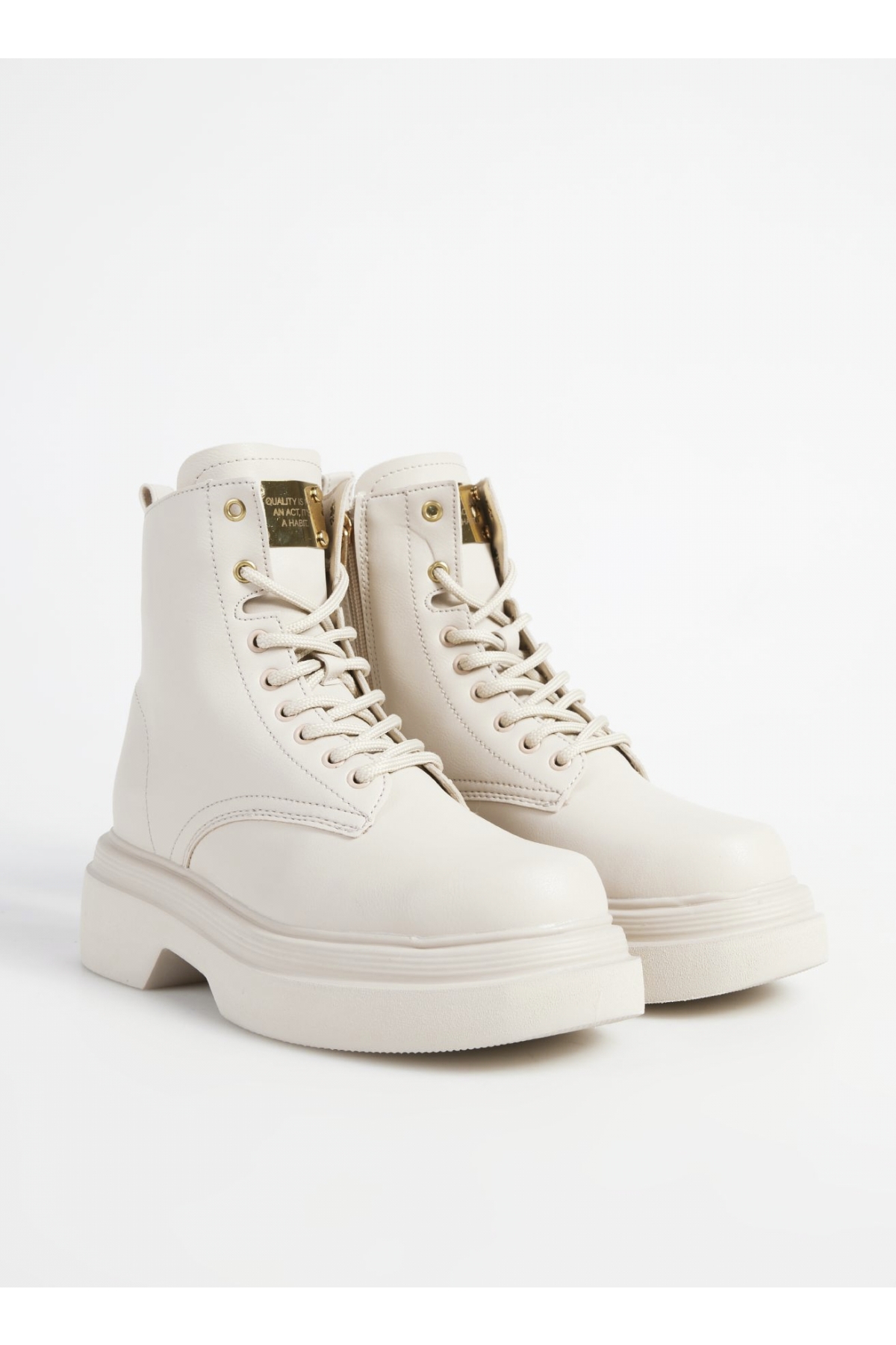 Fabrika Fabrika Bej Kadın Bot COSTANZA | Flo Bej - 8. görsel