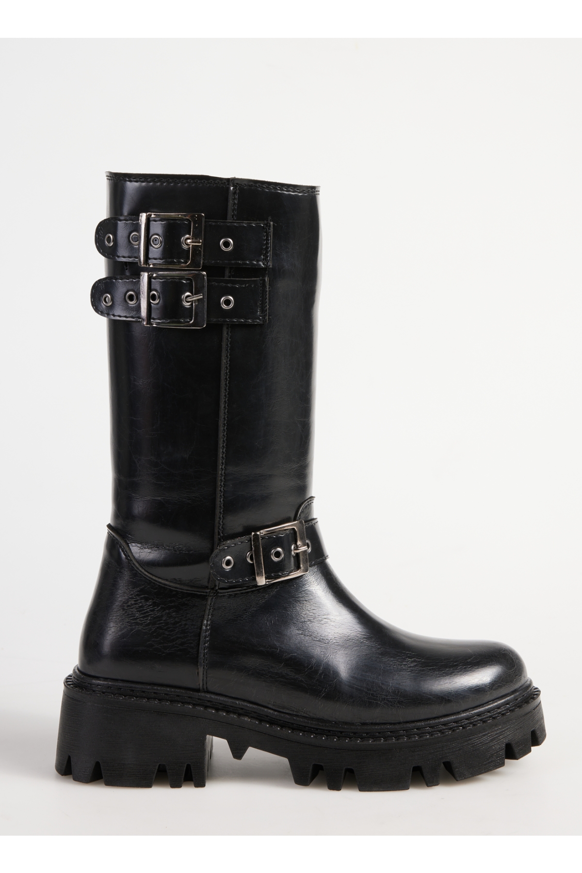 Fabrika Fabrika Siyah Kadın Bot EVIKA | Flo Siyah - 2. görsel