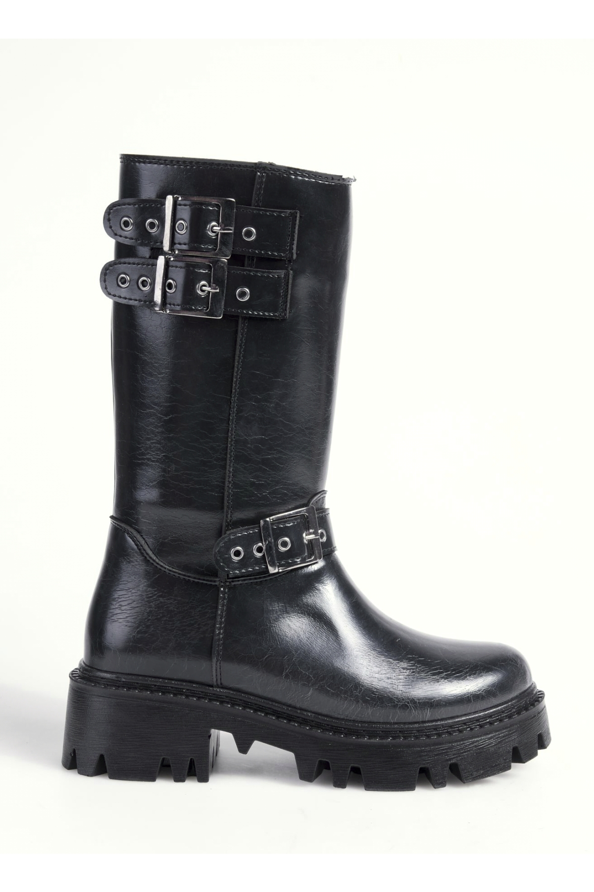 Fabrika Fabrika Siyah Kadın Bot EVIKA | Flo Siyah - 7. görsel