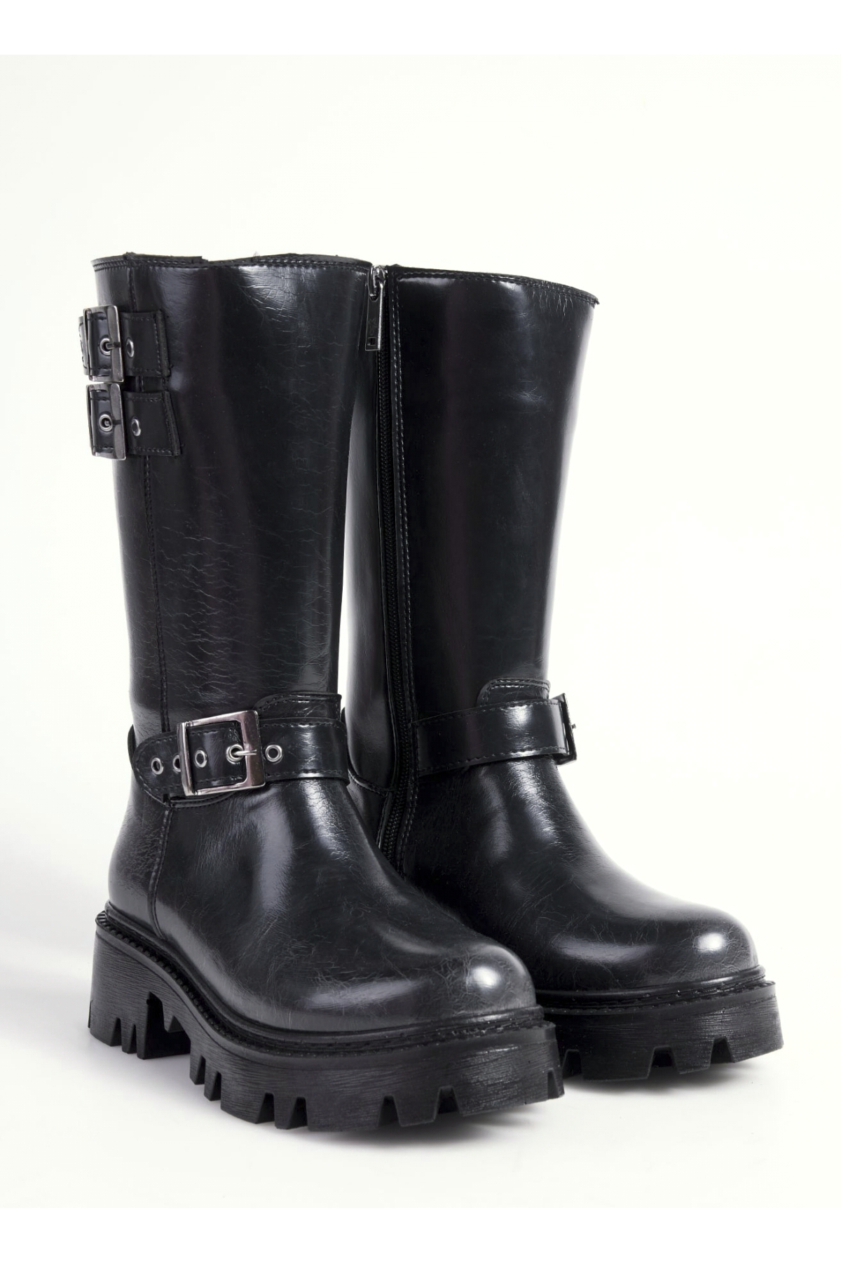 Fabrika Fabrika Siyah Kadın Bot EVIKA | Flo Siyah - 8. görsel