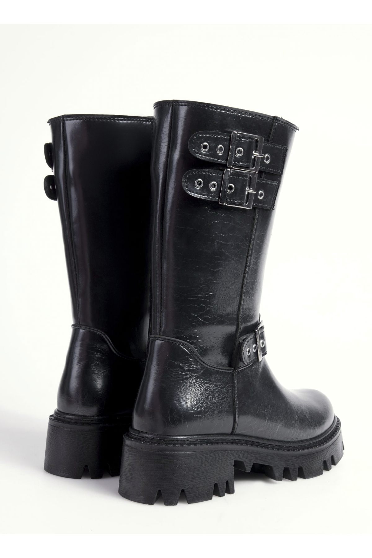 Fabrika Fabrika Siyah Kadın Bot EVIKA | Flo Siyah - 9. görsel