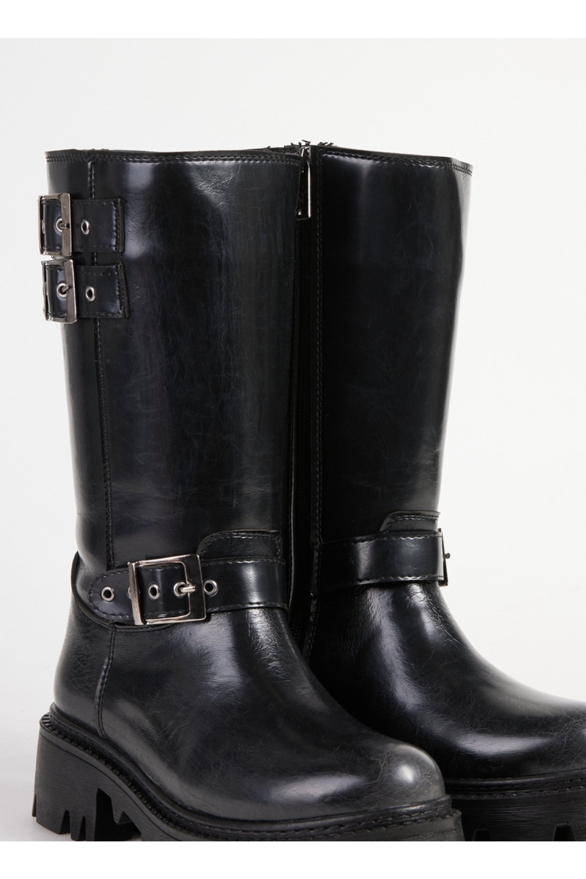 Fabrika Fabrika Siyah Kadın Bot EVIKA | Flo Siyah - 11. görsel