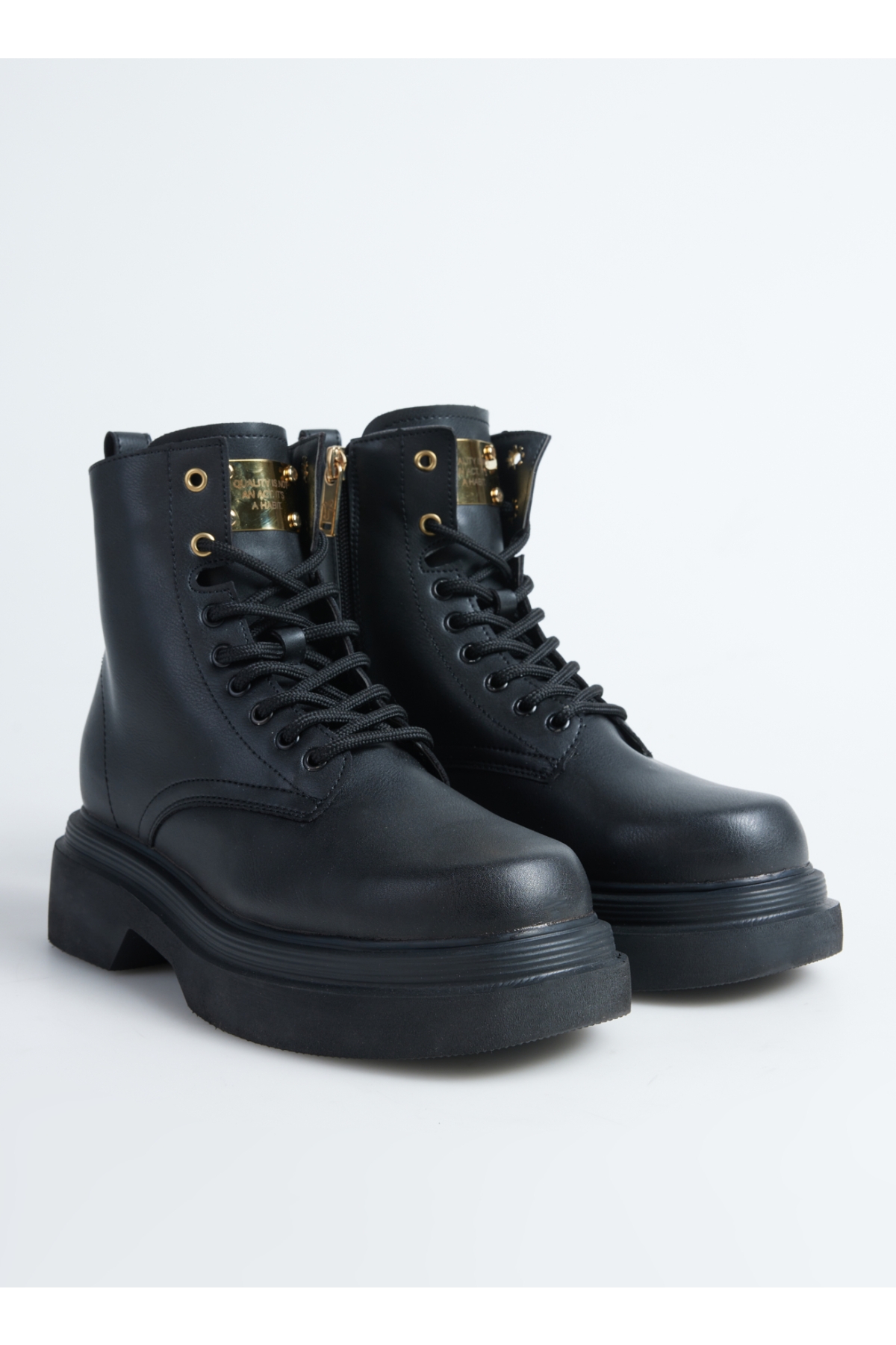 Fabrika Fabrika Siyah Kadın Bot COSTANZA | Flo Siyah - 3. görsel