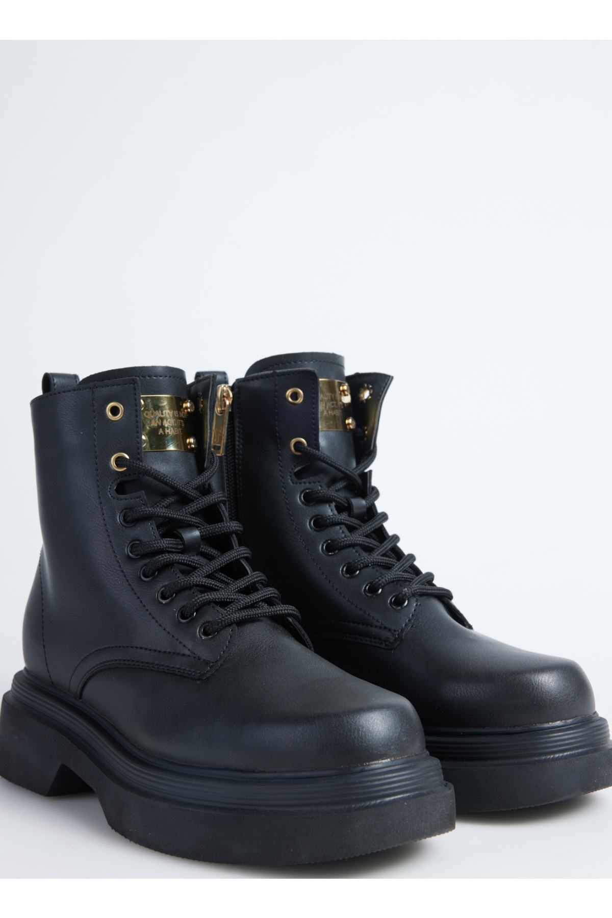 Fabrika Fabrika Siyah Kadın Bot COSTANZA | Flo Siyah - 6. görsel