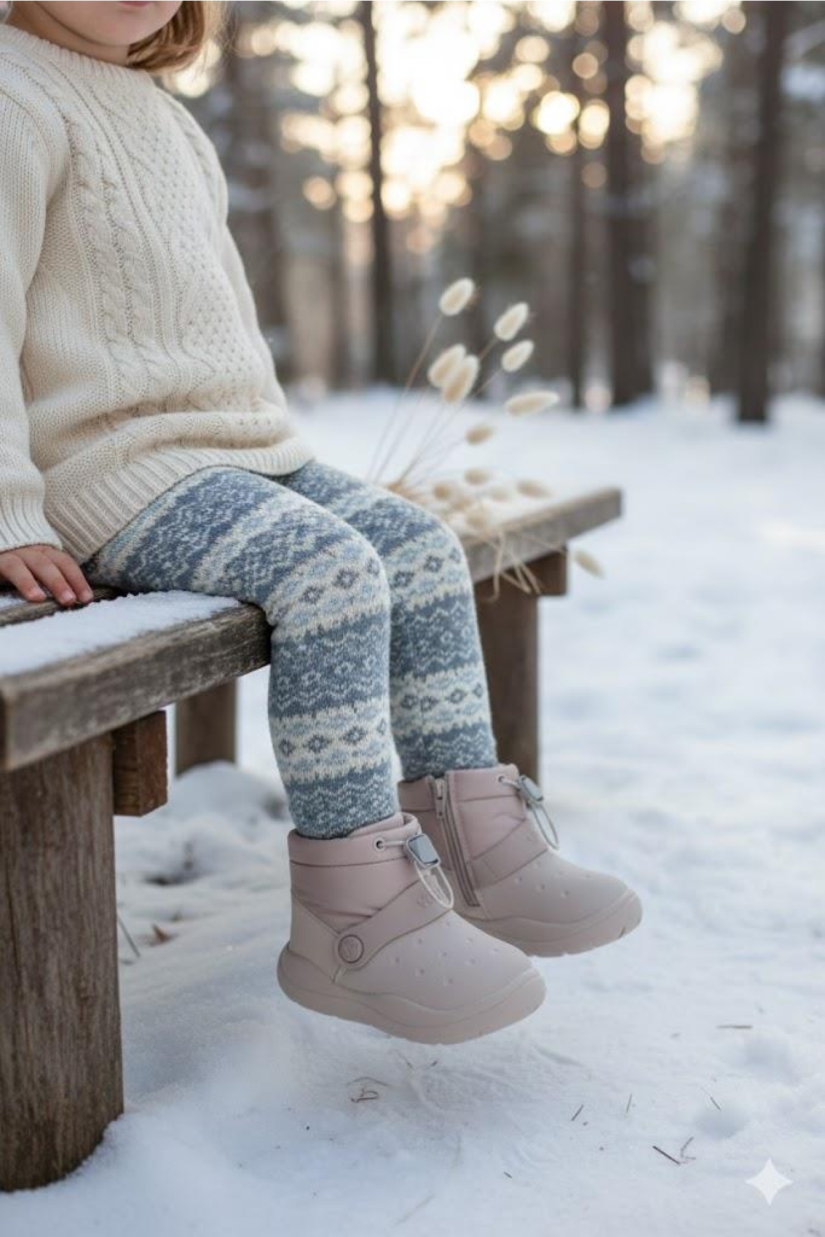 946.P25K.448 Tufo Bej Hafif Rahat Çocuk Bot - Görsel 7