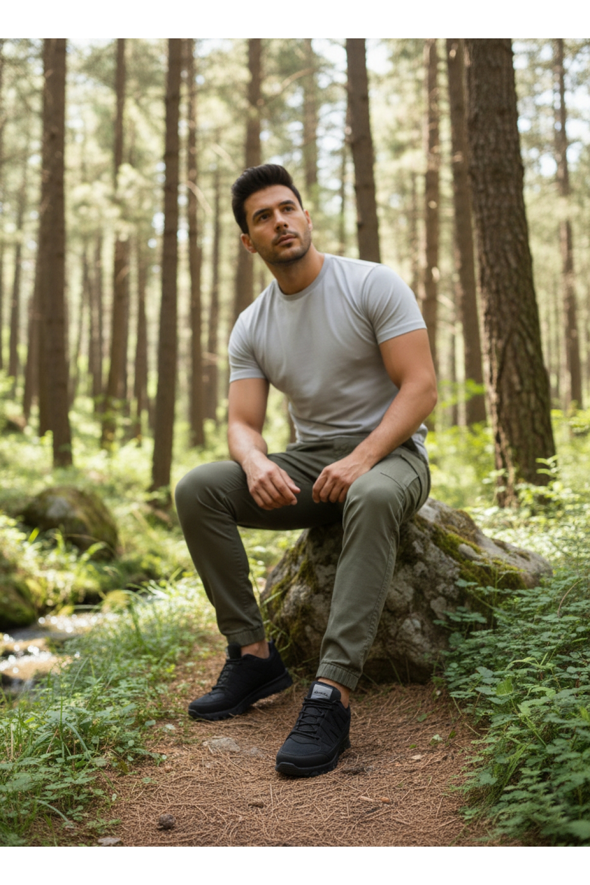 Psn Su İtici Suya Dayanıklı Outdoor Erkek Ayakkabı - Görsel 4