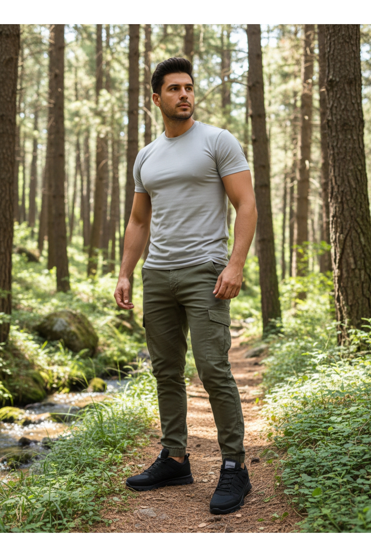 Psn Su İtici Suya Dayanıklı Outdoor Erkek Ayakkabı - Görsel 5