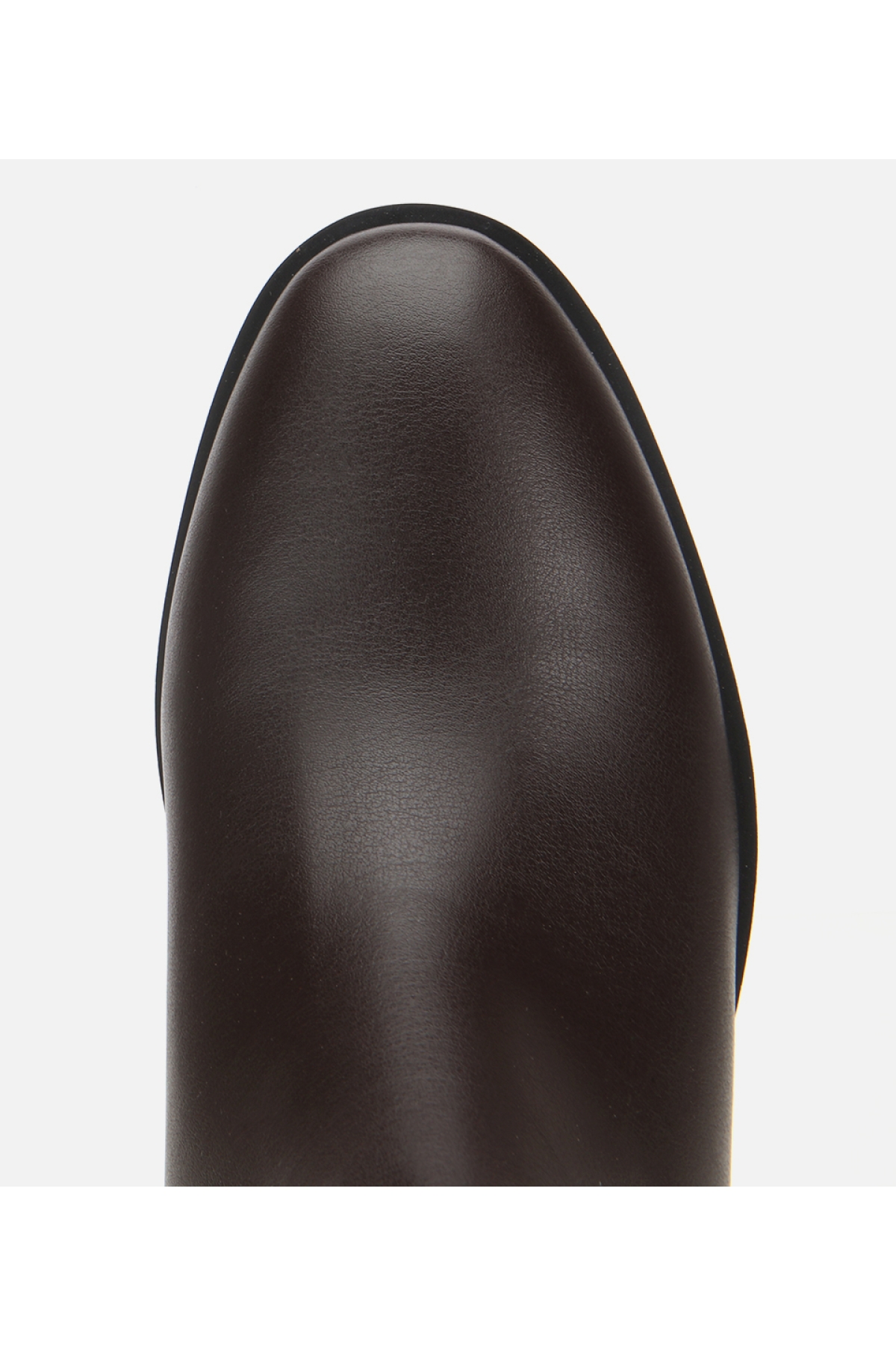 Kadın Kahverengi Metal Detaylı Bilekte Düz Bot - Görsel 5