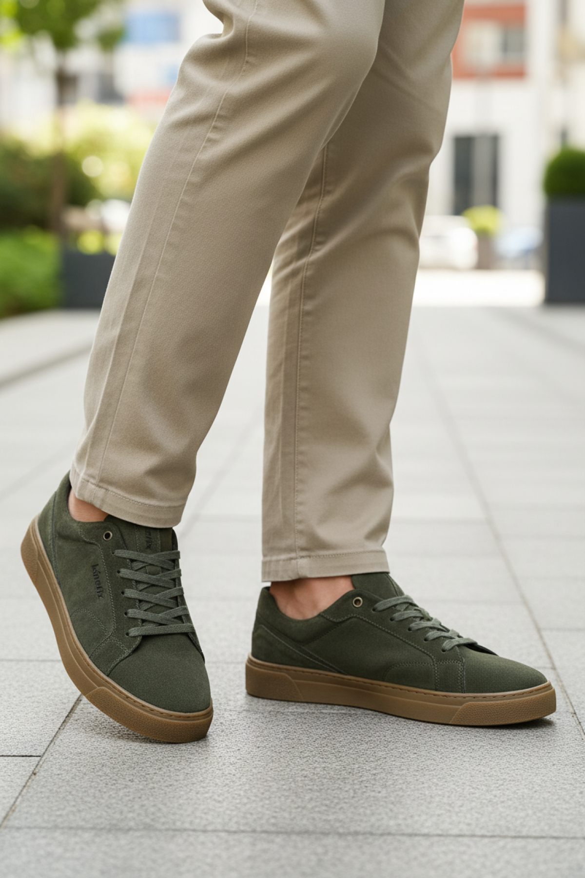 TURDA L 5PR Haki Erkek Günlük Ayakkabı - Görsel 3