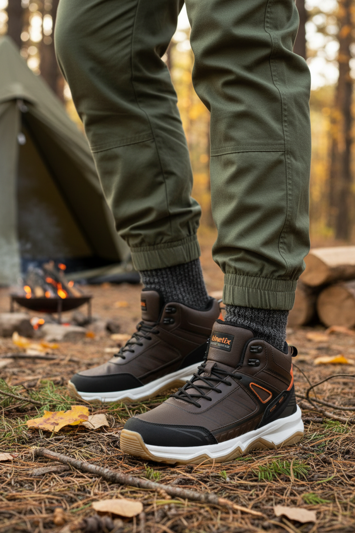 CHARGED PU HI 5PR Kahverengi Erkek Outdoor Bot - Görsel 3