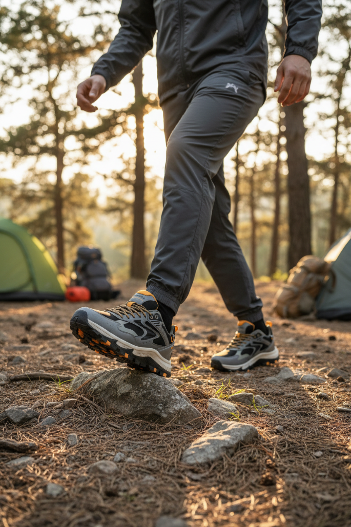 LASTING PU 5PR Siyah Erkek Outdoor - Görsel 3