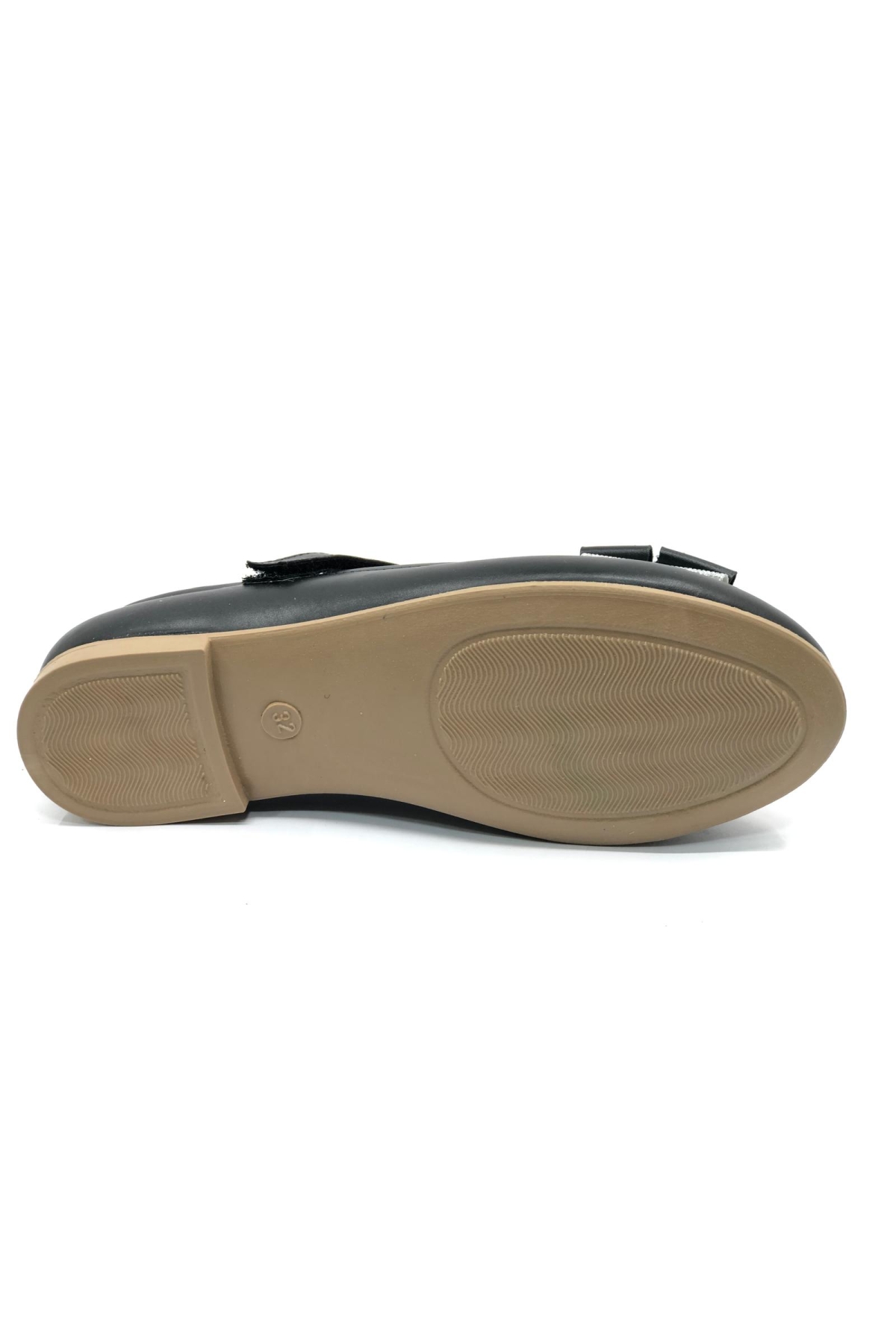 Kurdela Taş Detaylı Cırtlı Kız Çocuk Babet Ayakkabı - Görsel 7