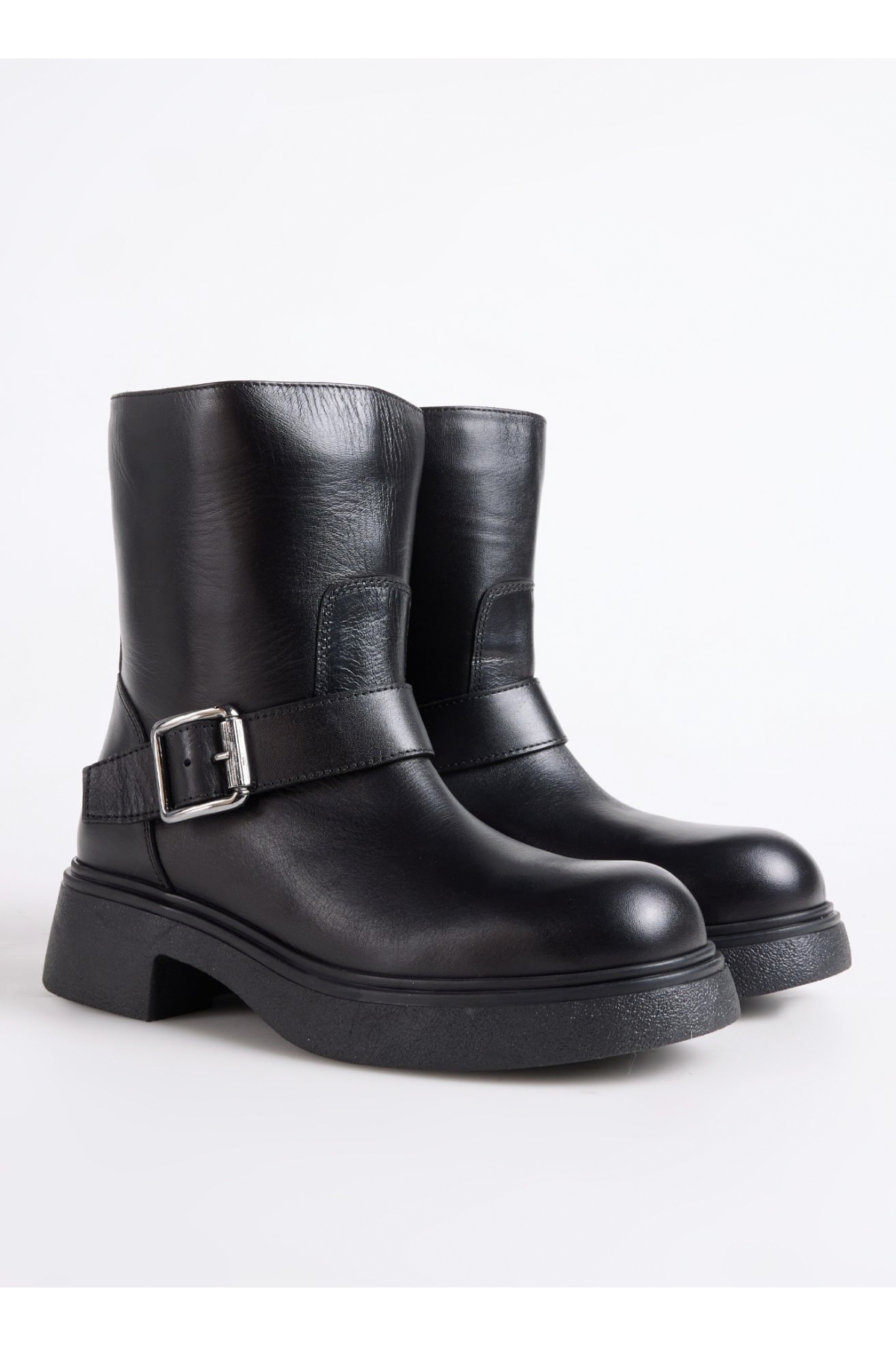 Fabrika Fabrika Siyah Kadın Bot D-MUDDY-LANFORD | Flo Siyah - 3. görsel