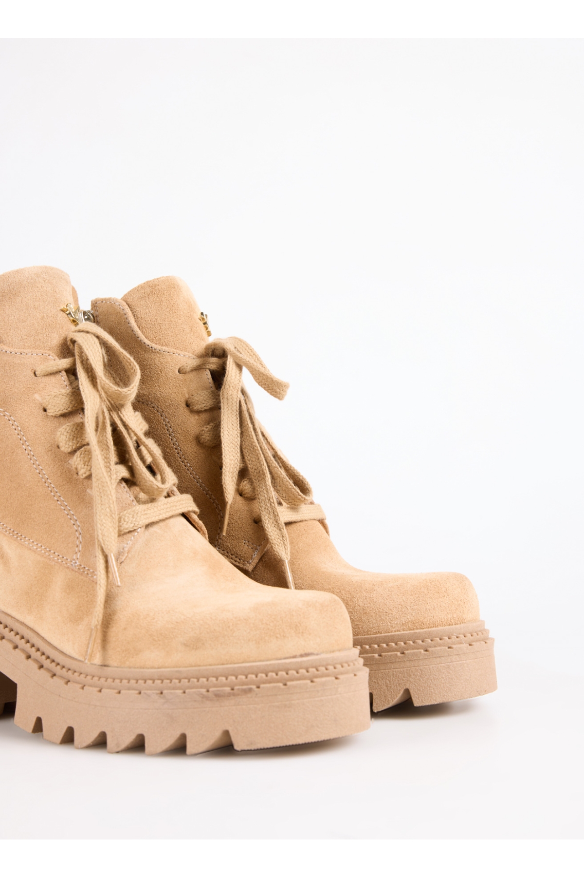 Fabrika Fabrika Kahverengi Camel Kadın Bot D-ELLERY-DEVIN | Flo Kahverengi - 6. görsel