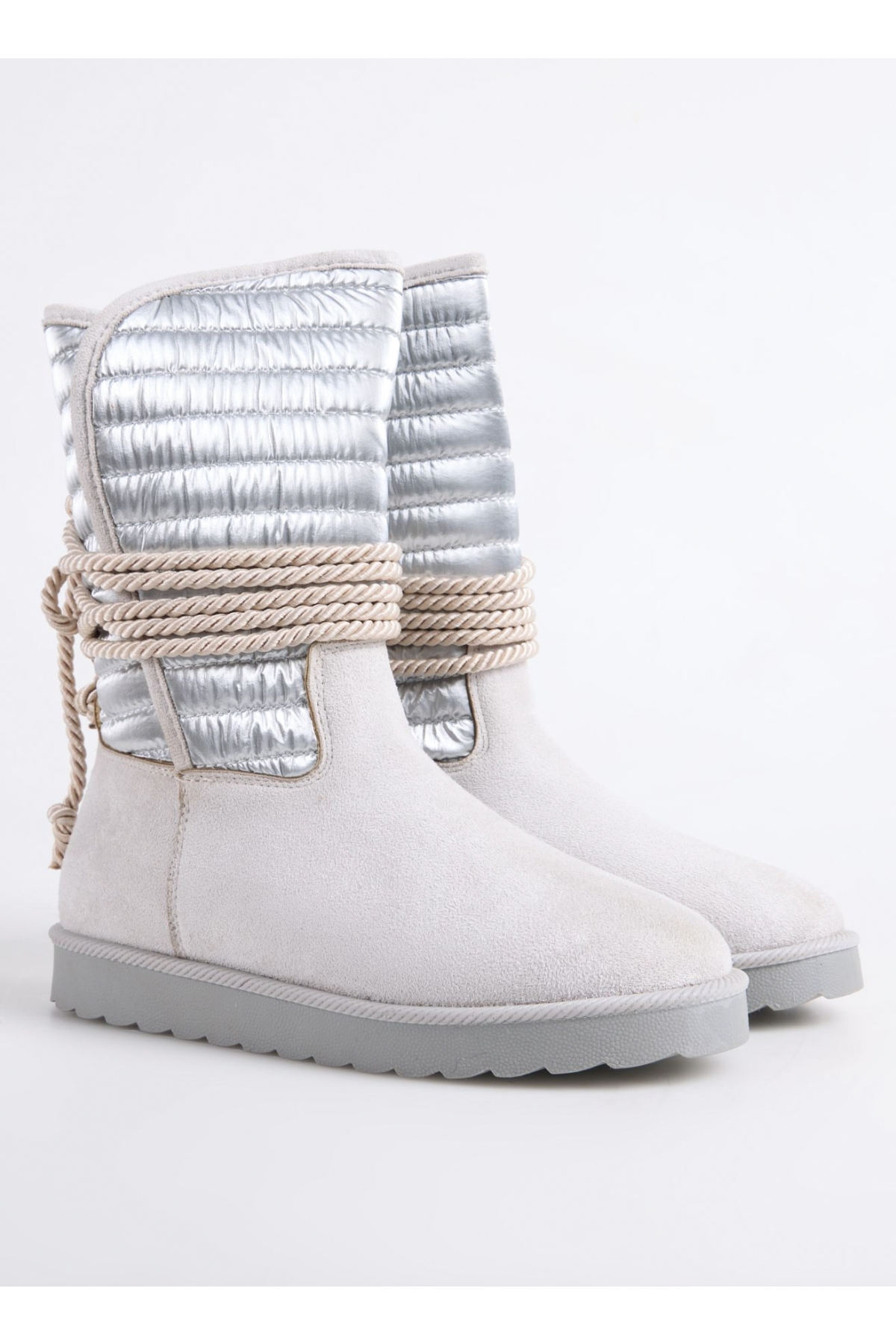 F By Fabrika F By Fabrika Gümüş Kadın Bot RIO | Flo Gümüş - 3. görsel