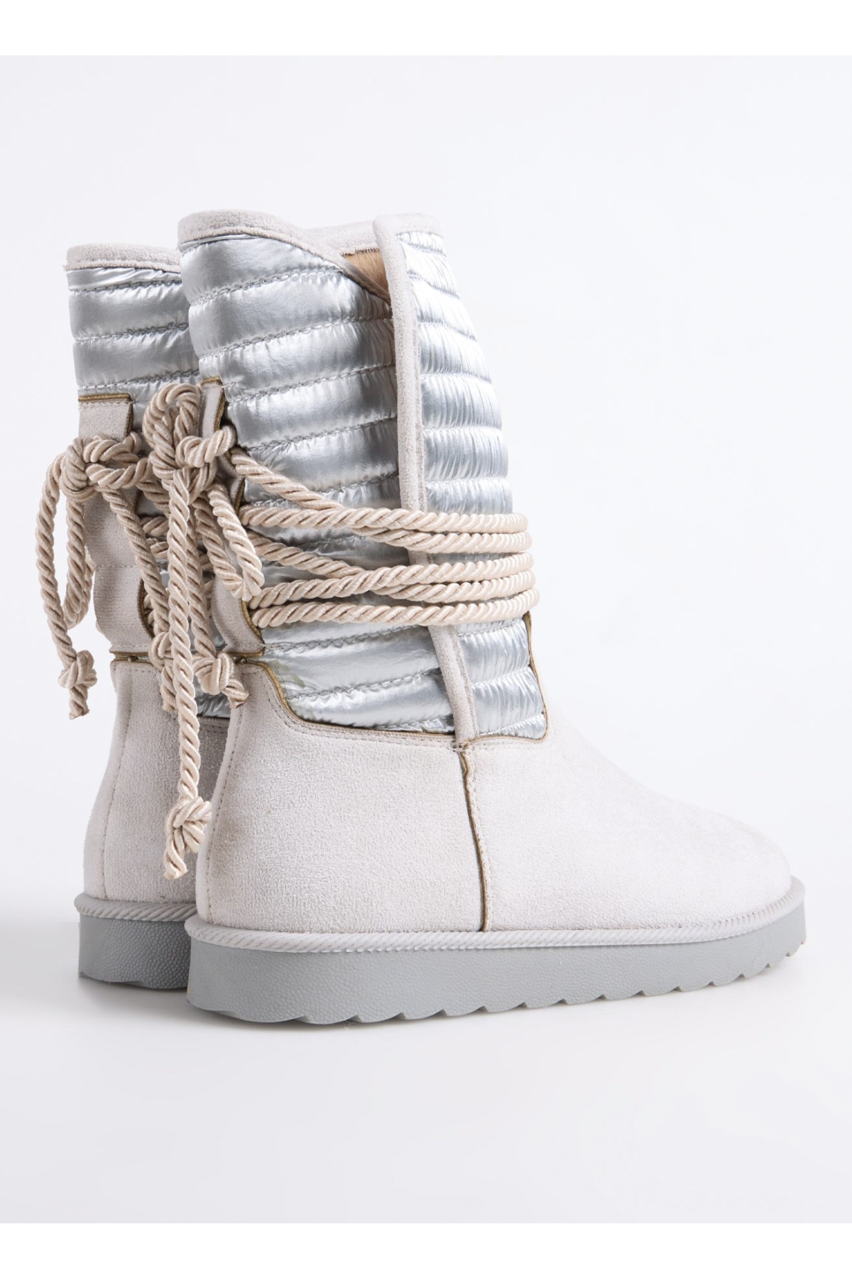 F By Fabrika F By Fabrika Gümüş Kadın Bot RIO | Flo Gümüş - 4. görsel
