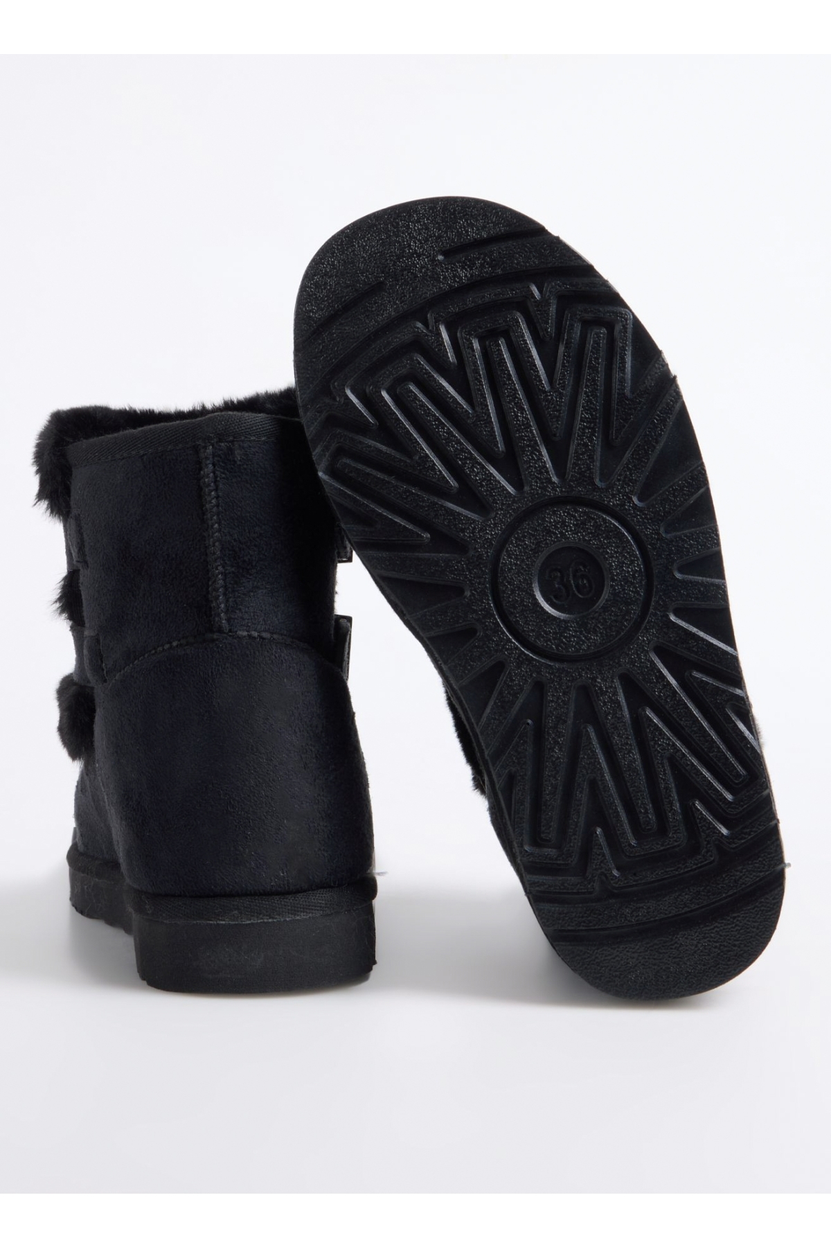 F By Fabrika F By Fabrika Siyah Kadın Bot NIBO | Flo Siyah - 4. görsel