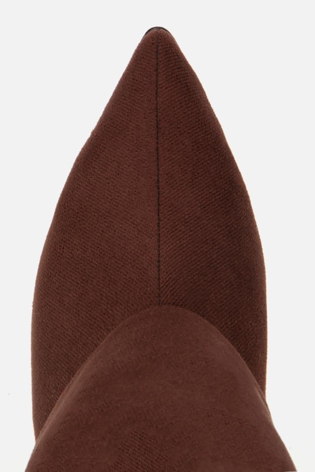 Kadın Süet Kahverengi Pantolon Görünümlü Tokalı Topuklu Bot - Görsel 6