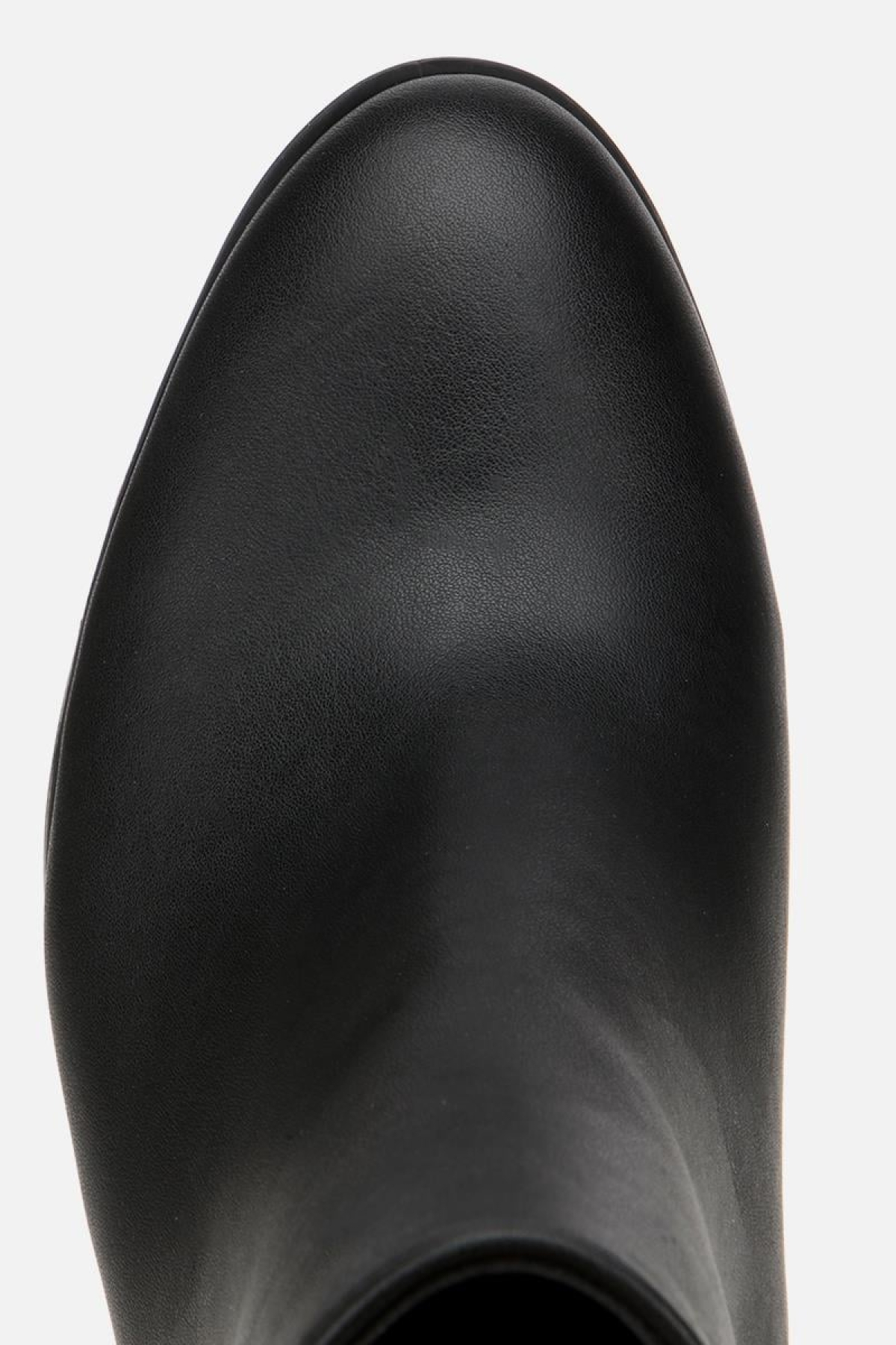 Kadın Siyah Fermuarlı Kalın Topuklu Bot - Görsel 6