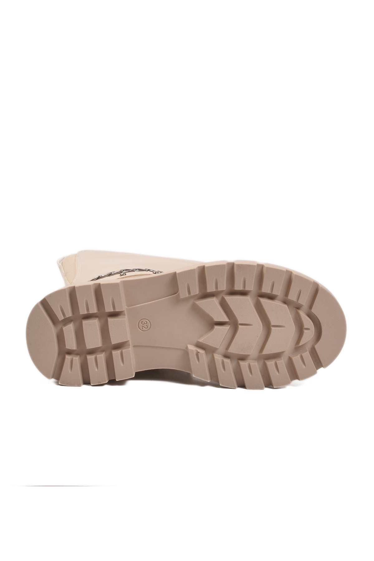 Bej İçi Polarlı Fermuarlı Kız Çocuk Bot - Görsel 5