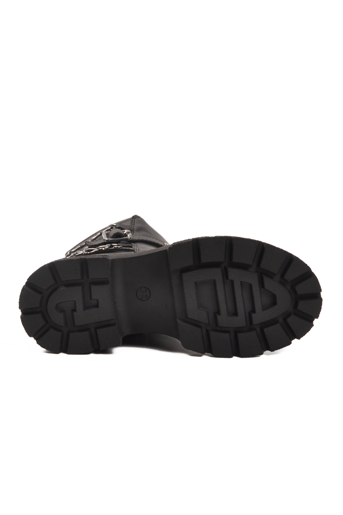 Siyah İçi Polarlı Fermuarlı Kız Çocuk Bot - Görsel 5