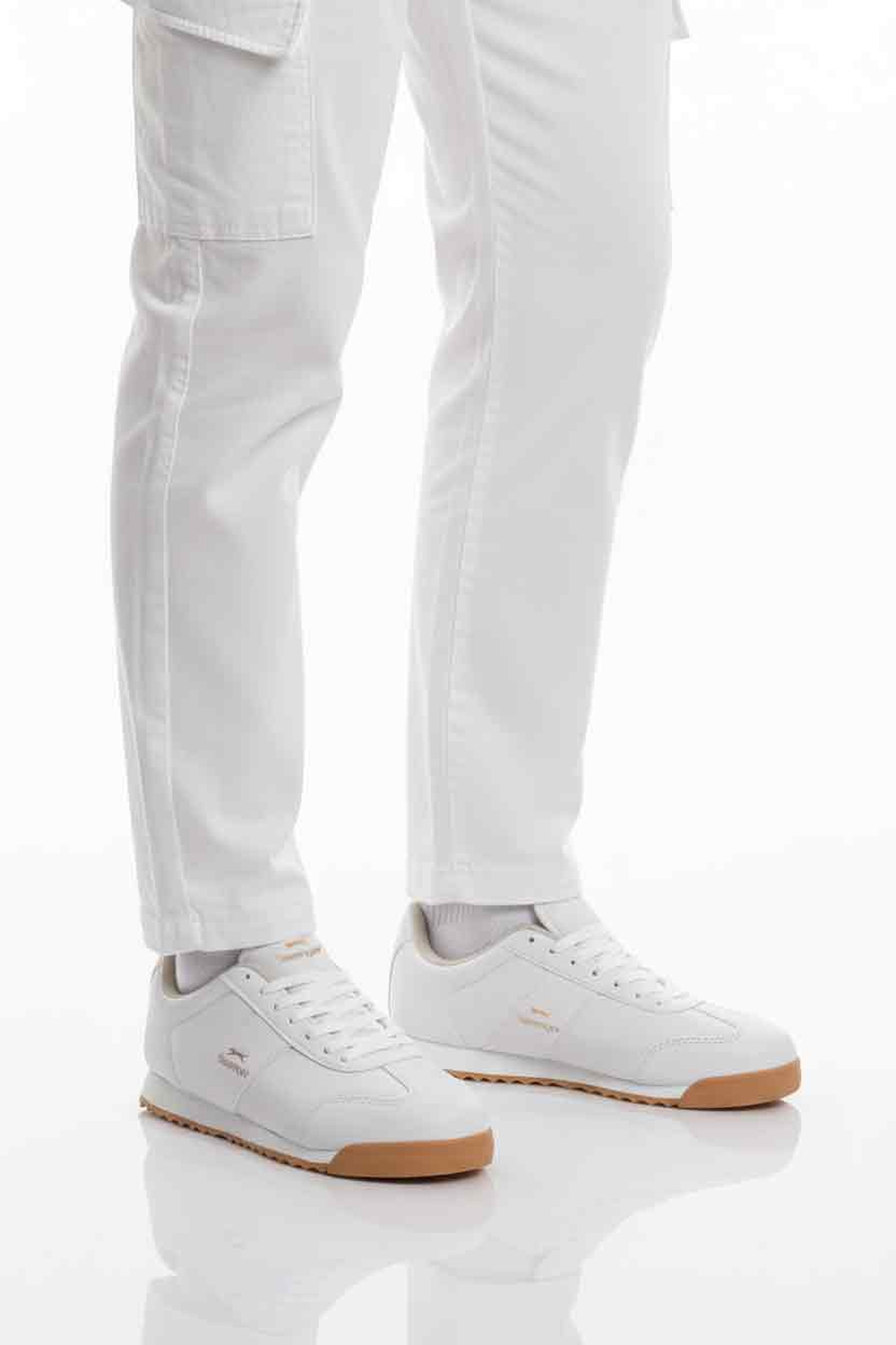 Slazenger Beyaz Bağcıklı Erkek Sneaker model görseli