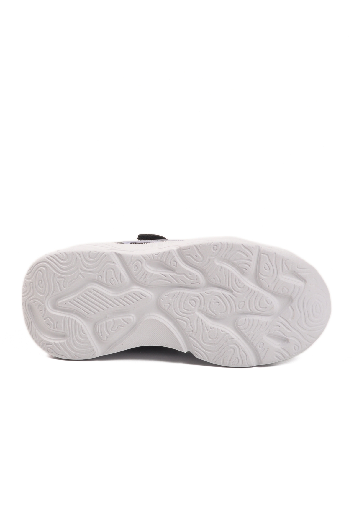 Siyah Mor Cırtlı Kız Çocuk Spor Ayakkabı - Görsel 5