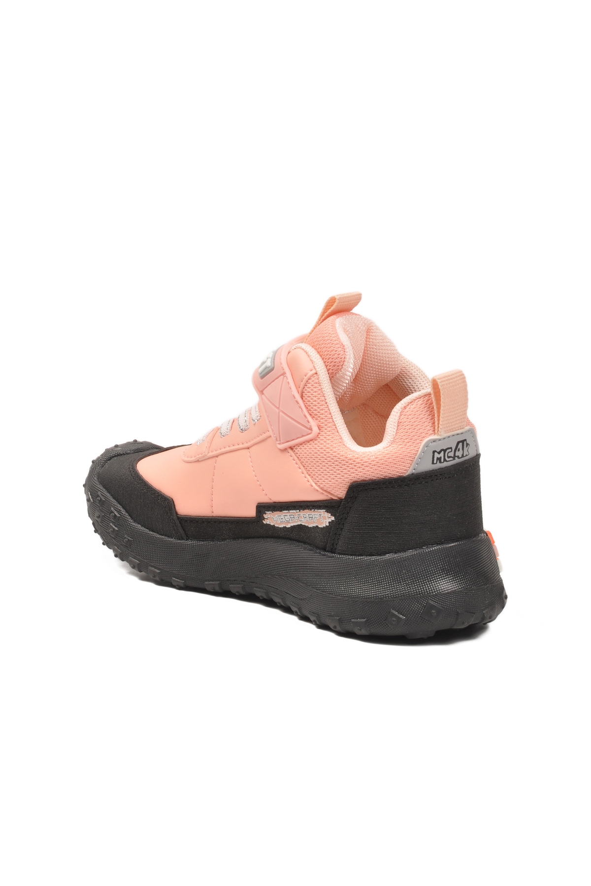 Siyah Pudra Kız Çocuk Spor Ayakkabı - Görsel 4