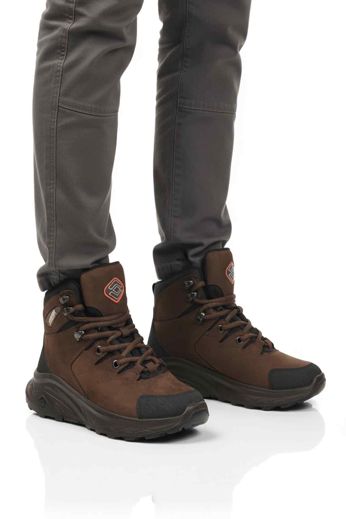 Kahve Nubuk Su Geçirmez Unisex Outdoor Bot