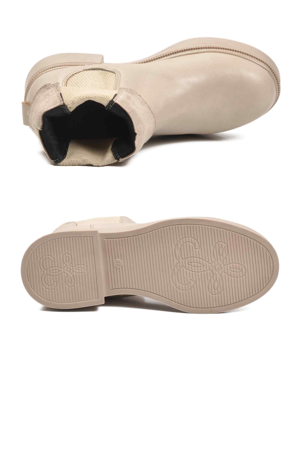 Aspor Bej Polarlı Kadın Chelsea Bot - Görsel 5