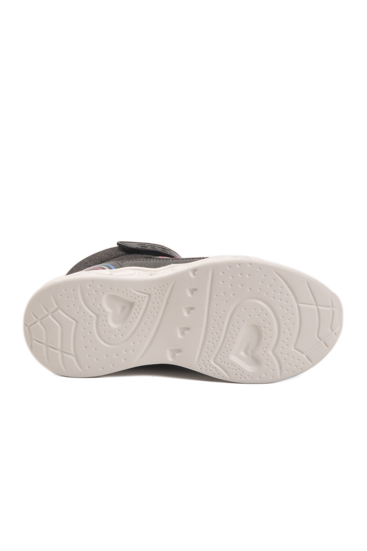 Siyah Işıklı Cırtlı Kız Çocuk Sneaker Bot - Görsel 4