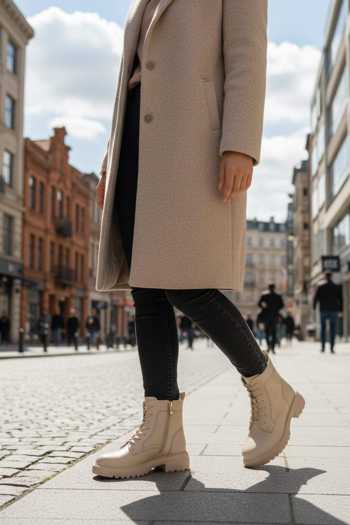 326550.Z 5PR Bej Kadın Bot - Görsel 3