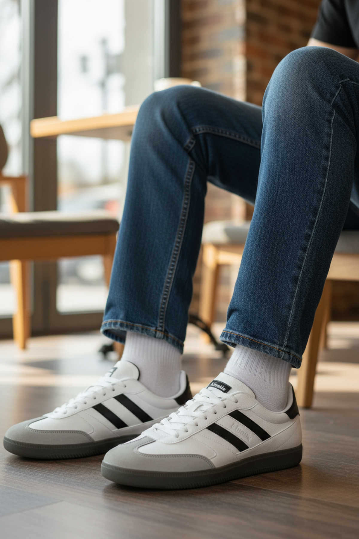 RUDOW PU 5FX Beyaz Erkek Sneaker - Görsel 3