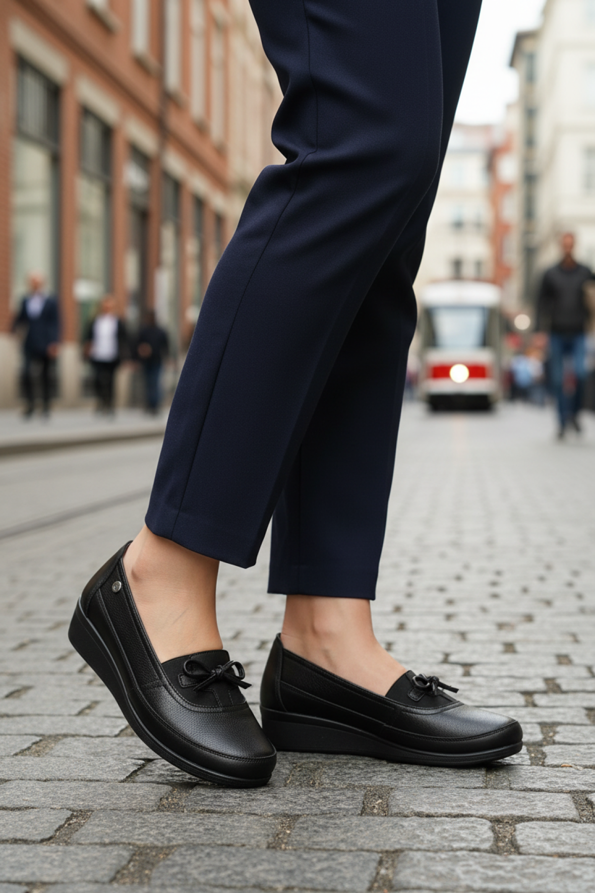 167031.Z5PR Siyah Kadın Dolgu Ayakkabı - Görsel 3