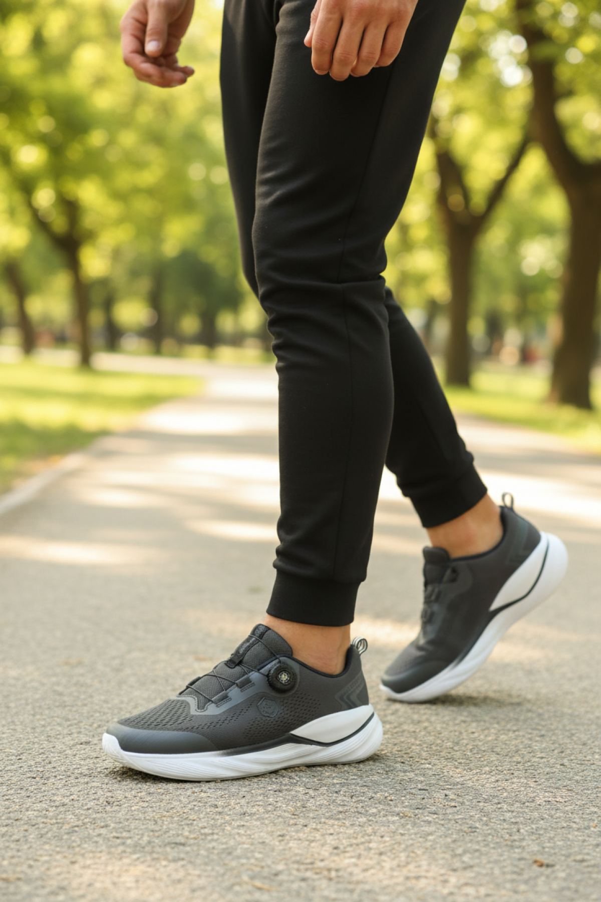 LUGANO S 5PR Gri Erkek Comfort Ayakkabı - Görsel 3