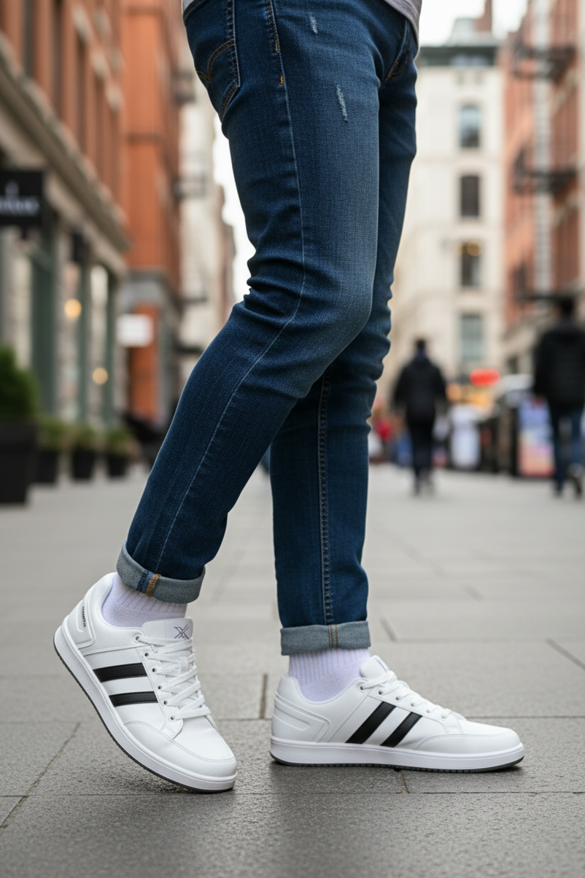 KORT PU 5FX Beyaz Erkek Sneaker - Görsel 3