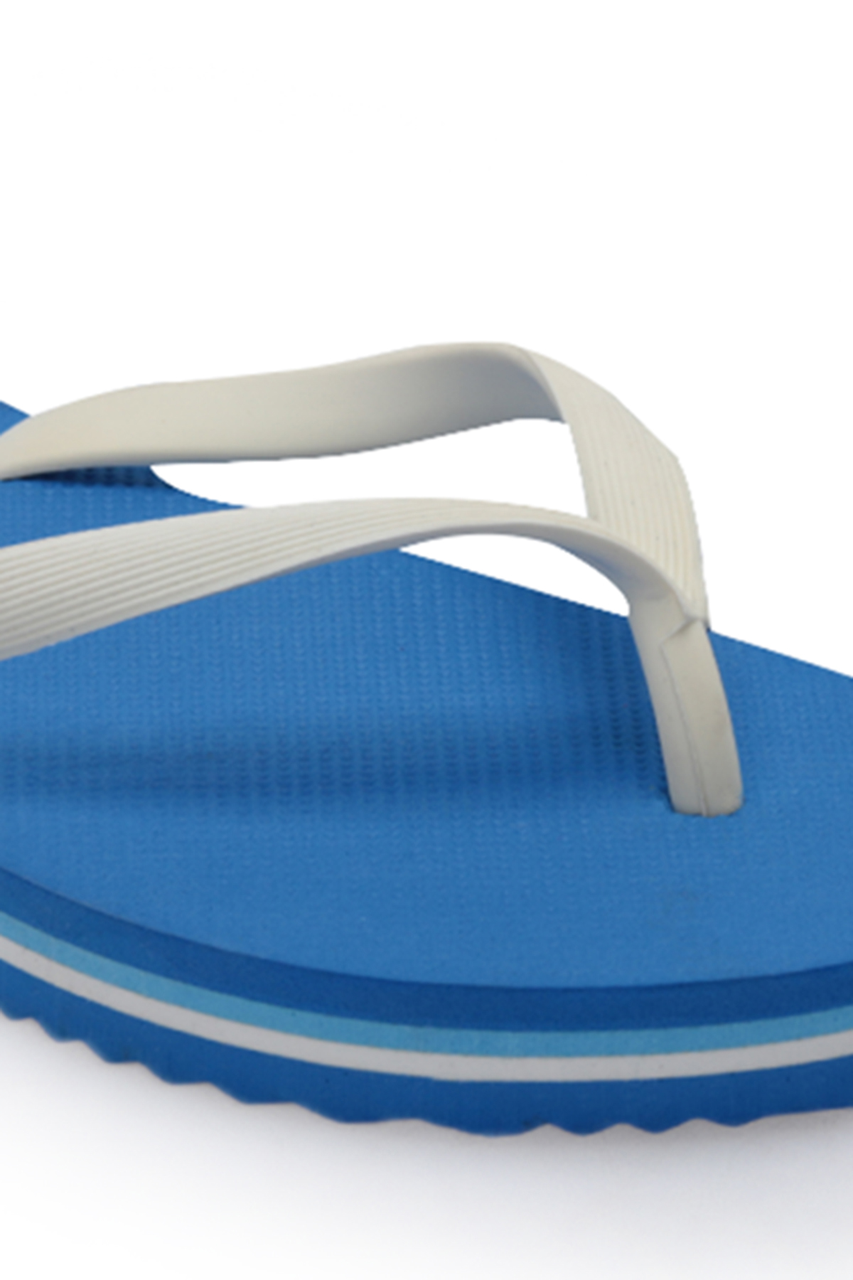 VICTORA Kadın Parmak Arası Saks Mavi Terlik - Görsel 5