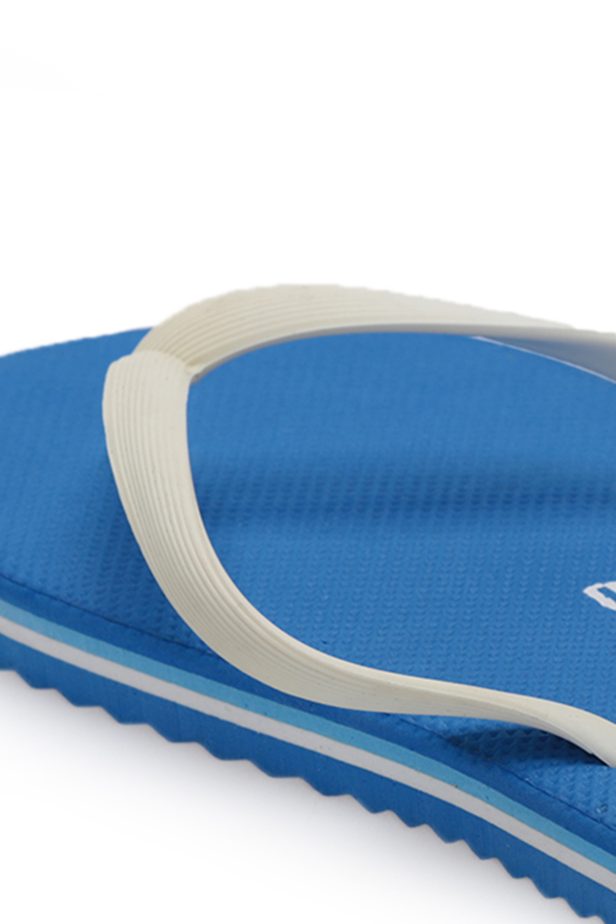 VICTORA Kadın Parmak Arası Saks Mavi Terlik - Görsel 6