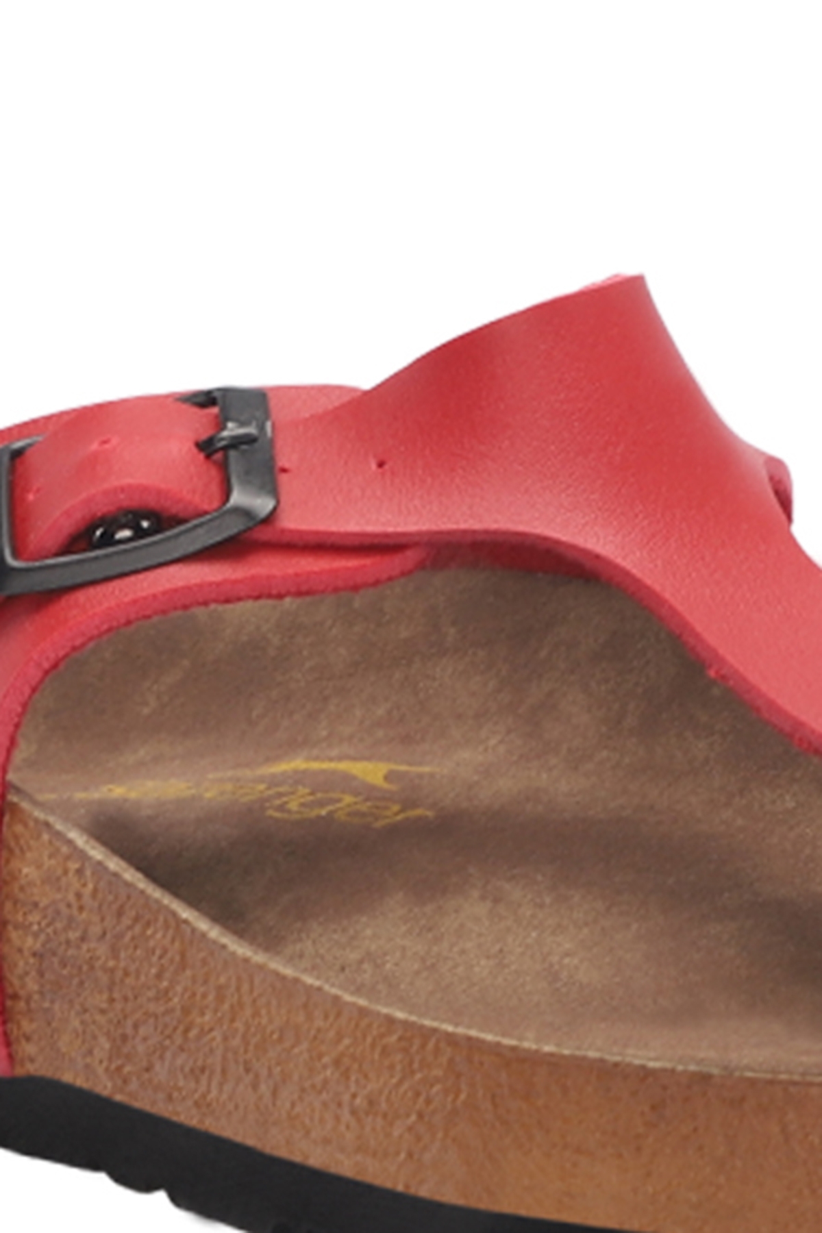 LUKE Kadın Parmak Arası Kırmızı Terlik - Görsel 5