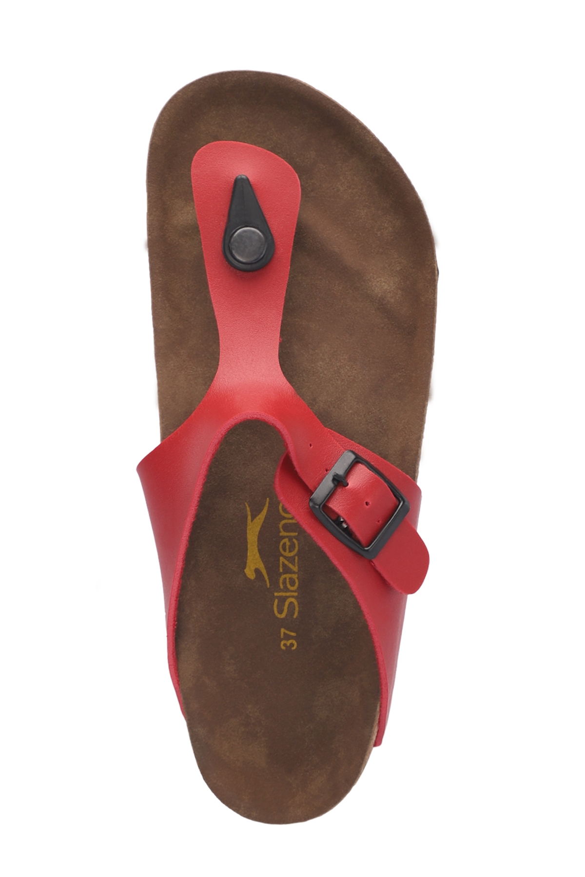 LUKE Kadın Parmak Arası Kırmızı Terlik - Görsel 6