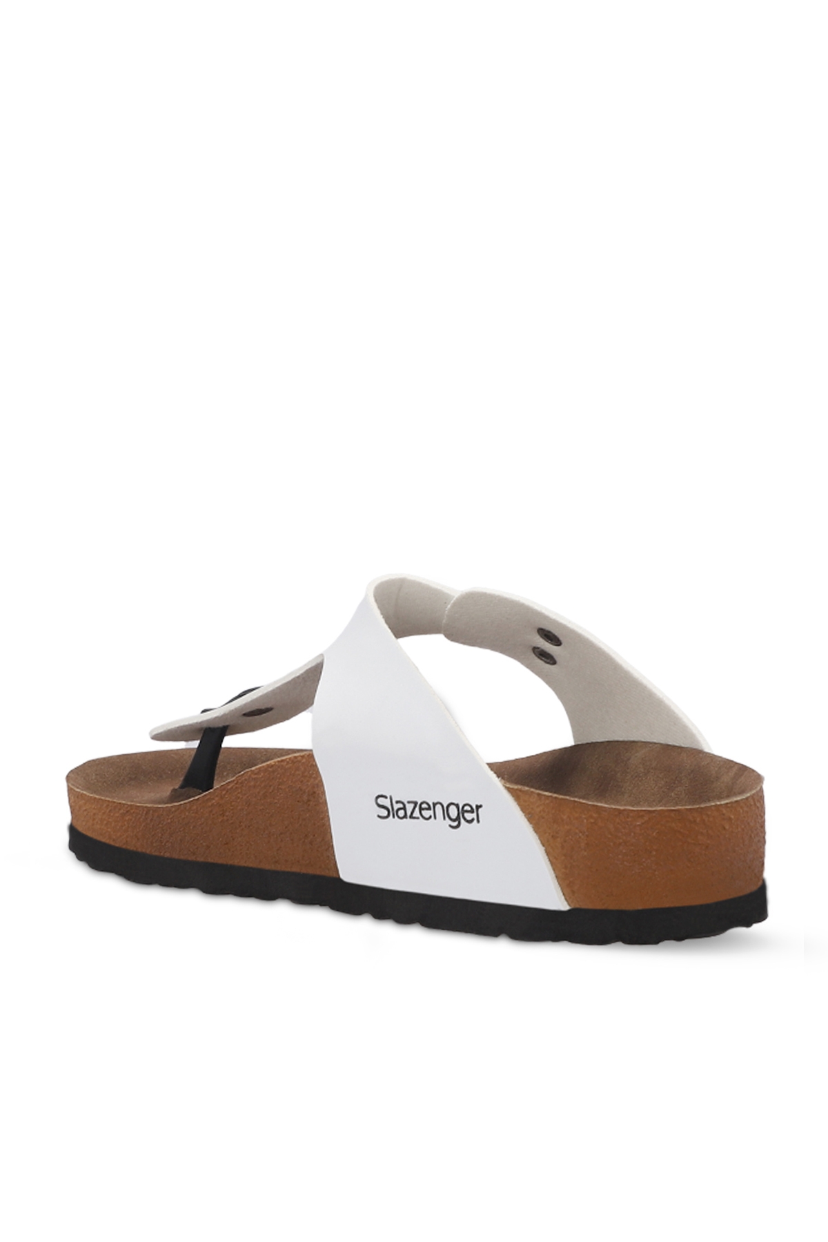 LUKE Kadın Parmak Arası Beyaz Terlik - Görsel 4