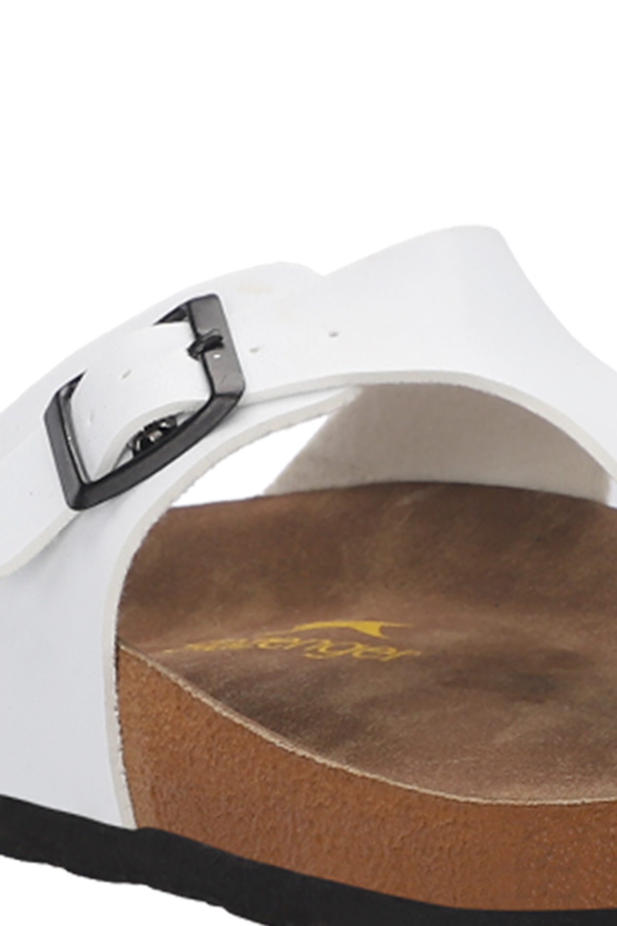 LUKE Kadın Parmak Arası Beyaz Terlik - Görsel 5