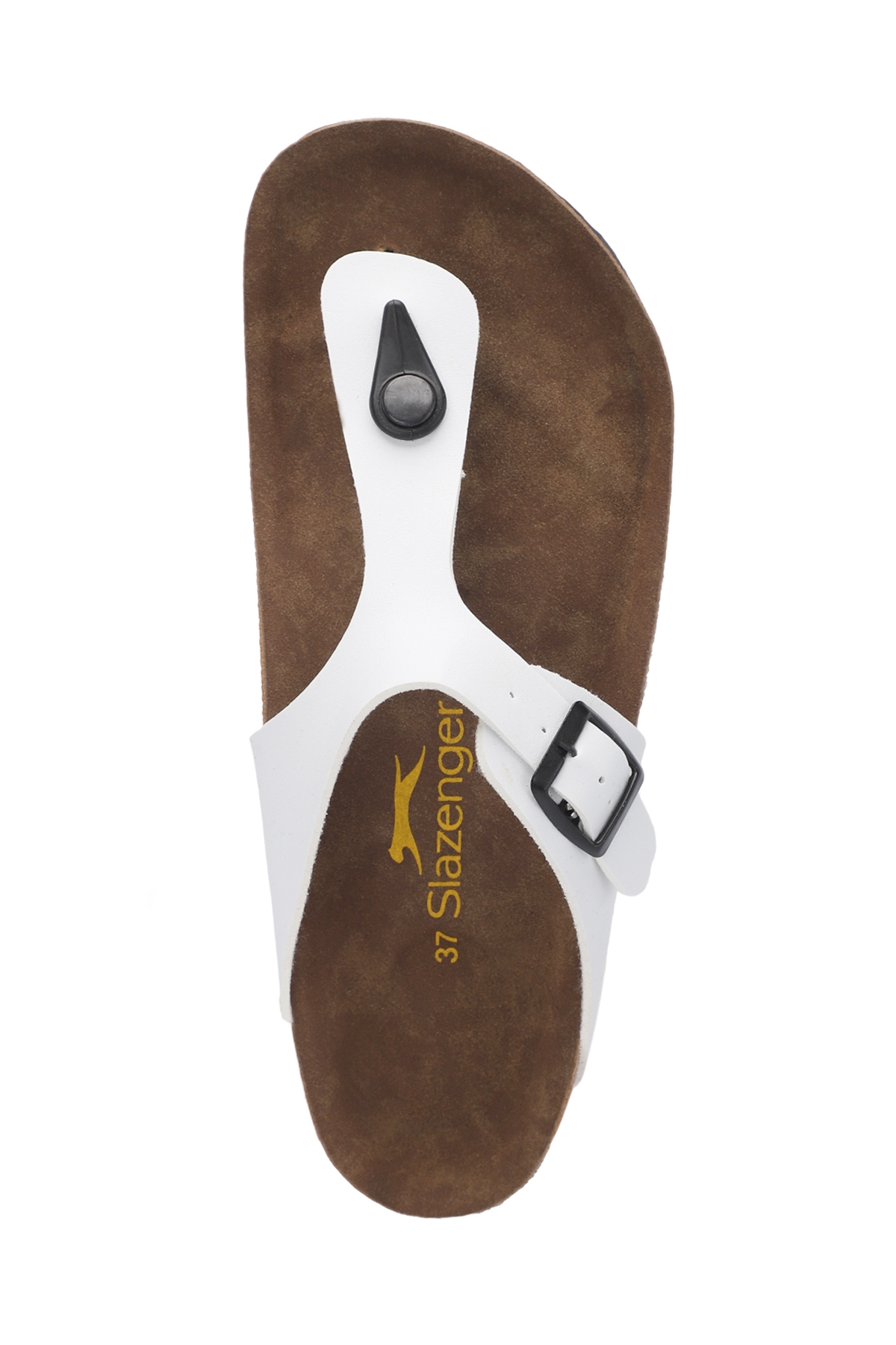 LUKE Kadın Parmak Arası Beyaz Terlik - Görsel 6