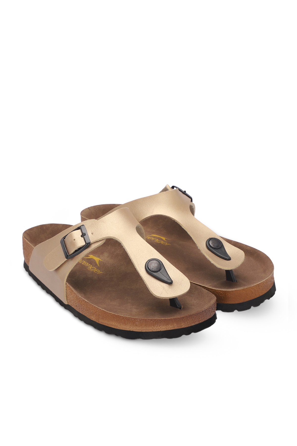 LUKE Kadın Parmak Arası Altın Terlik - Görsel 3