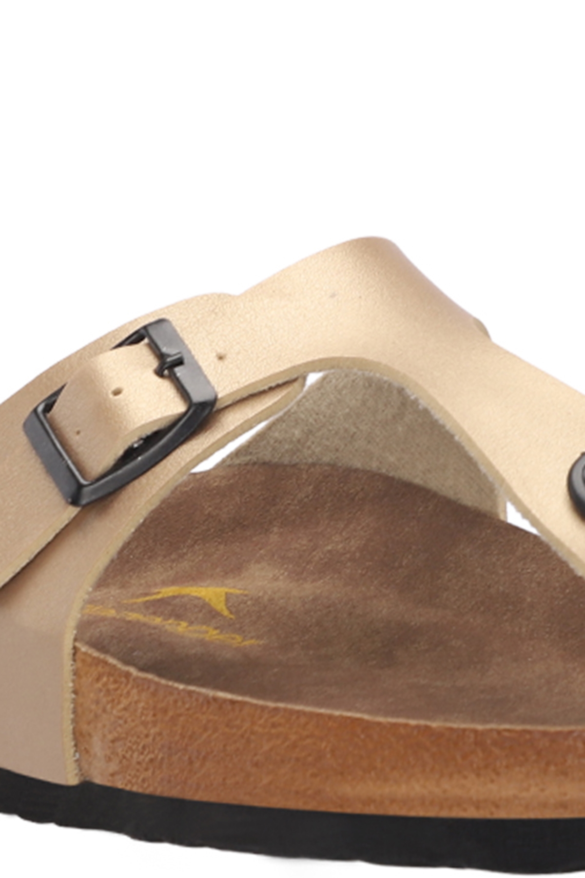 LUKE Kadın Parmak Arası Altın Terlik - Görsel 5